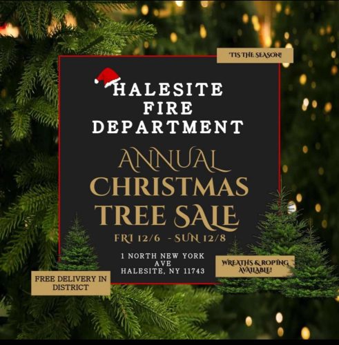 Halesite Fire Department Christmas Tree Sale