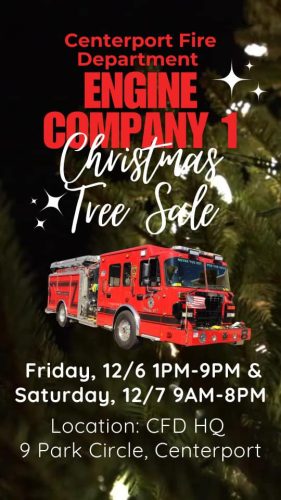 Centerport Fire Department Engine Company 1 Christmas Tree Sale