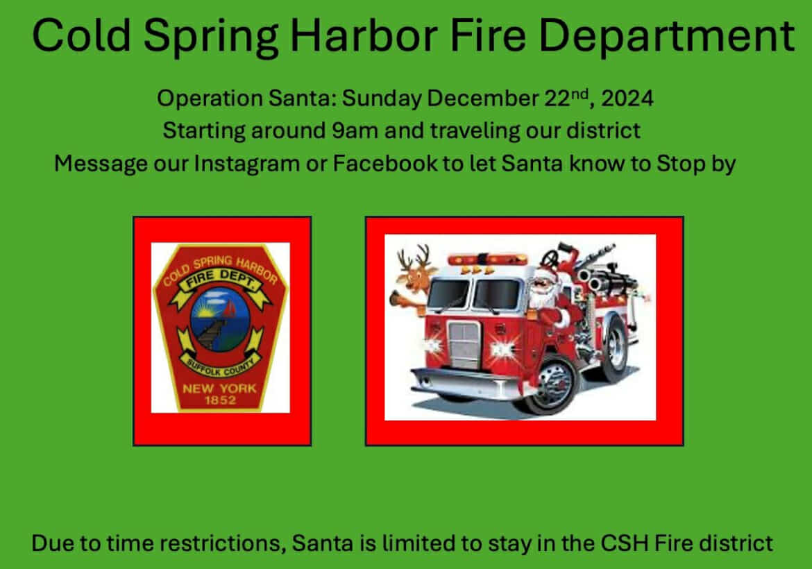 Operation Santa - Cold Spring Harbor Fire Department