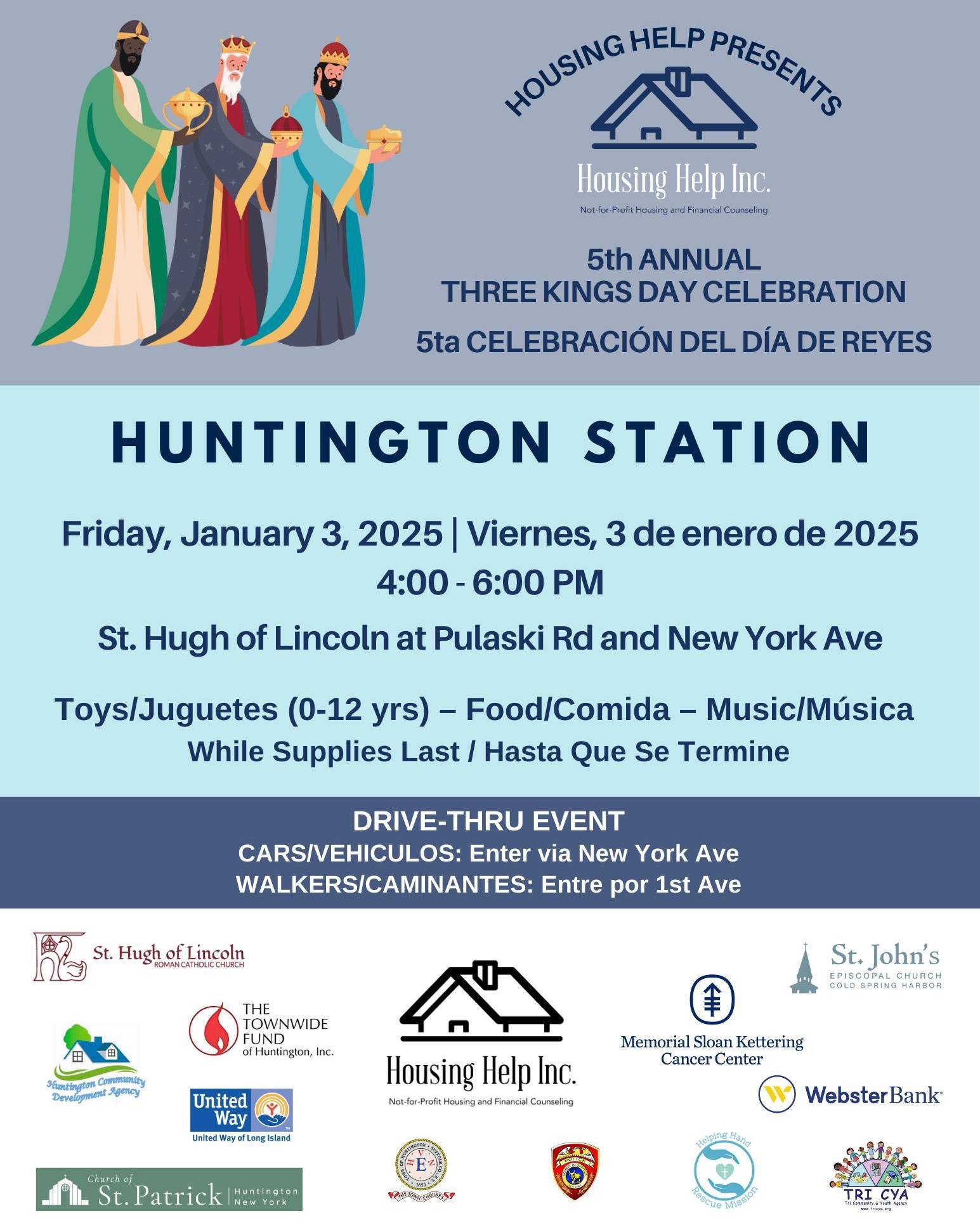 Three Kings Day Celebration in Huntington Station