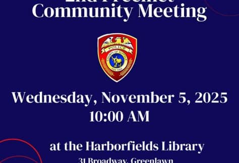 Suffolk County Police Department 2nd Precinct Monthly Community Meeting - November 2025