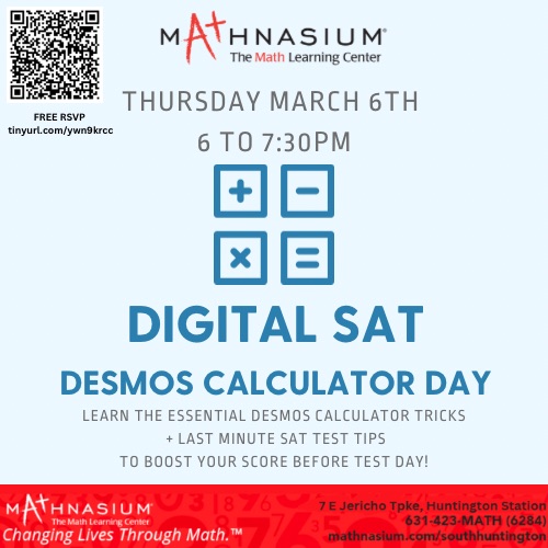 FREE Digital SAT Desmos Calculator Day-Mathnasium