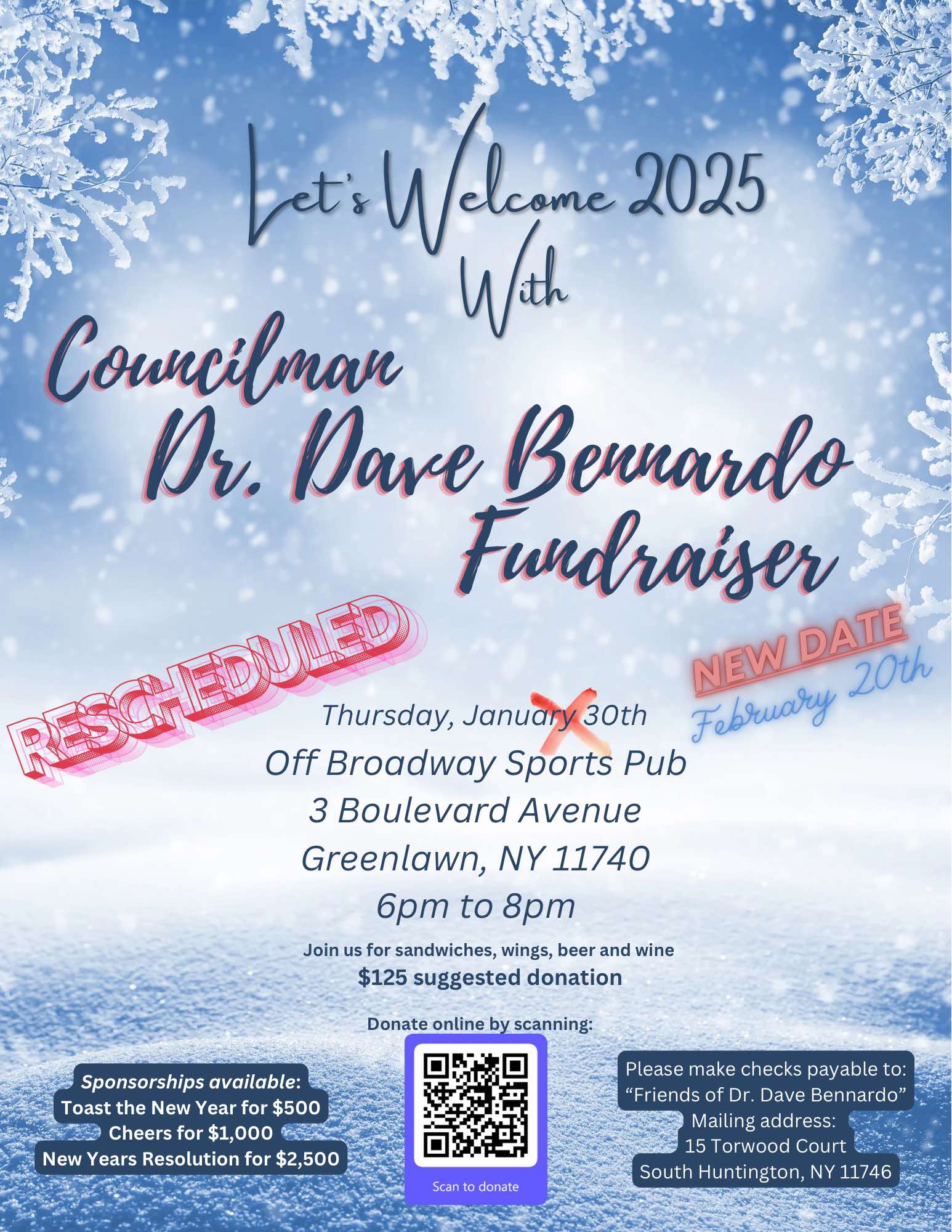 Friends of Dave Bennardo Fundraiser