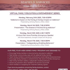 Seafield Services - VIrtual Family Education and Empowerment Series