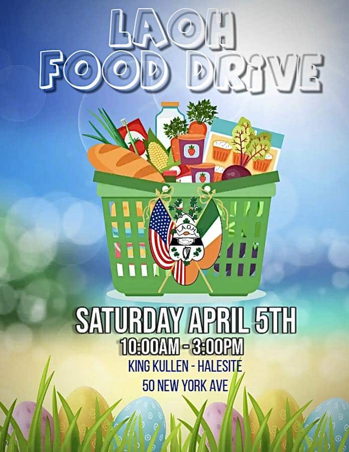 Food Drive – Ladies Ancient Order of Hibernians - Huntington