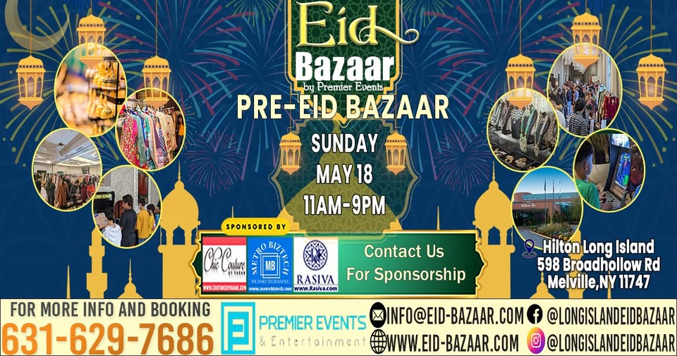 Pre-Eid Bazaar - FREE
