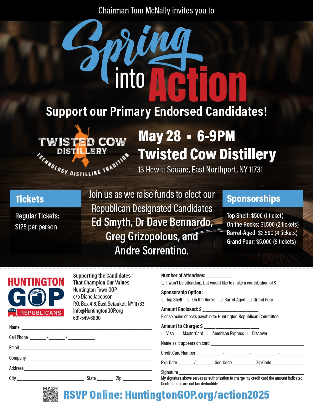 Spring Into Action - GOP Local Republican Candidates Fundraiser