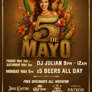 Cactus Cafe Tex-Mex Cinco de Mayo Weekend - FREE