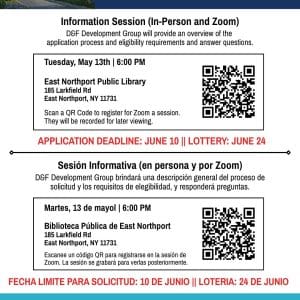 Matinecock Court Housing Lottery Information Session - FREE