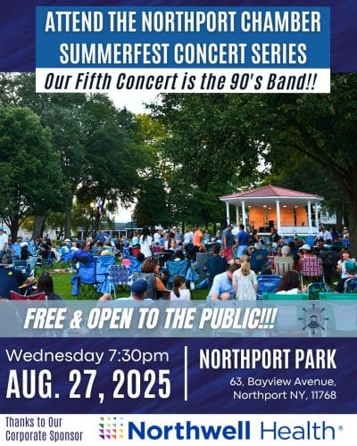 The 90’s Band - Northport Chamber Summerfest Concert Series - FREE