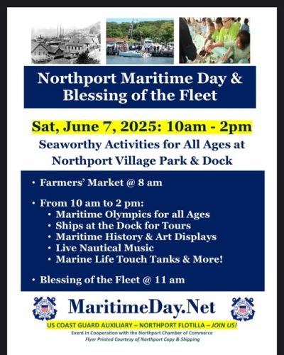 Northport Maritime Day & Blessing of the Fleet - FREE