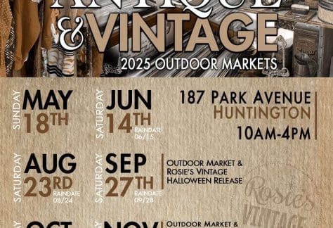 Rosie's Vintage Antique and Vintage 2025 Outdoor Markets - FREE
