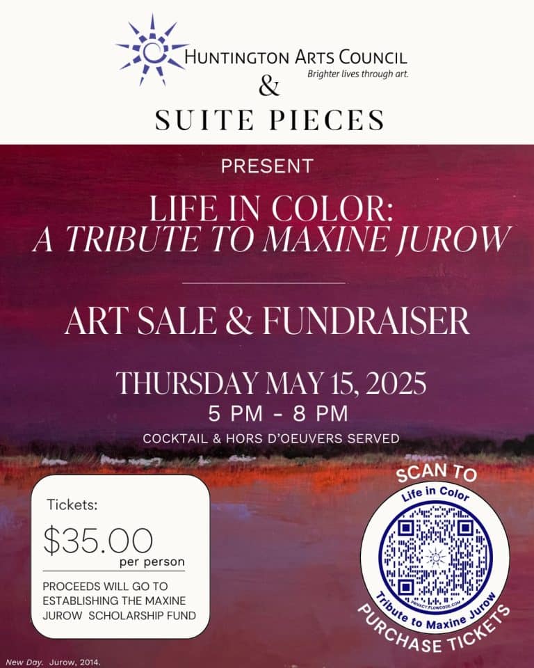 Life in Color: A Tribute to Maxine Jurow - Fundraiser and Art Sale