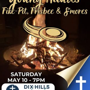 Young Adults-Fire-Pit, Frisbee, Fellowship and S’mores - FREE