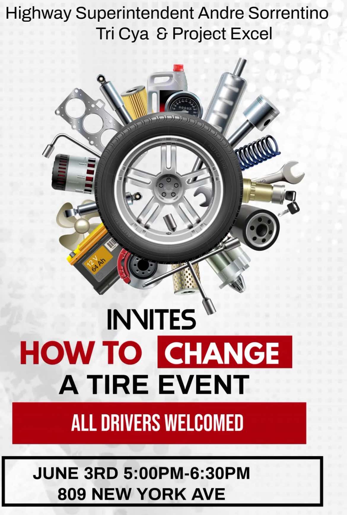 How to Change A Tire - FREE