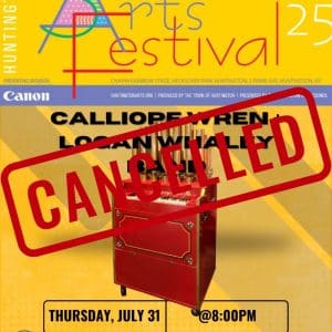 CANCELED DUE TO RAIN: Summer Arts Festival Calliope Wren