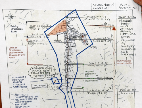 NEW Huntington Station Sewer Project Details and Estimated Timeline - Map 1