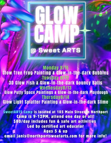 Sweet Arts GLOW CAMP