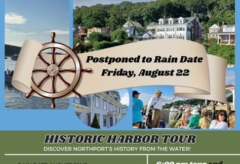 rescheduled-to-8-22-Historic Harbor Tour- Boat Cruise