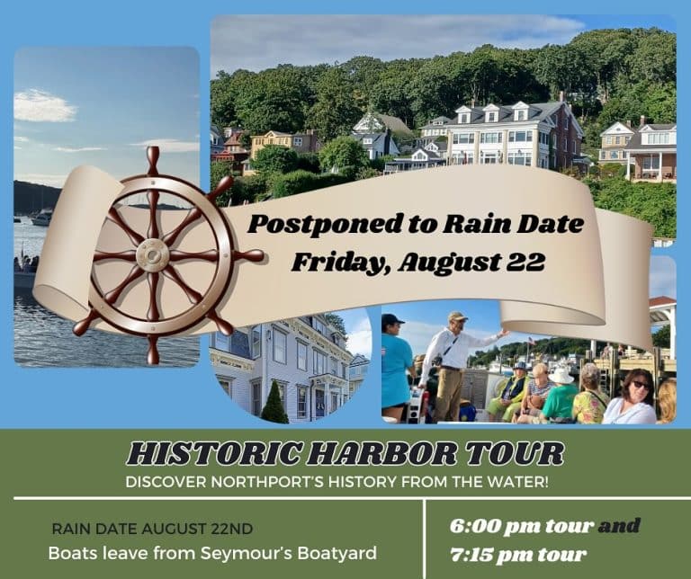 rescheduled-to-8-22-Historic Harbor Tour- Boat Cruise
