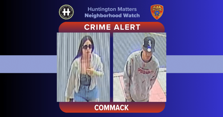 7.21.25 Commack Petit Larceny wide Suffolk County Police Department