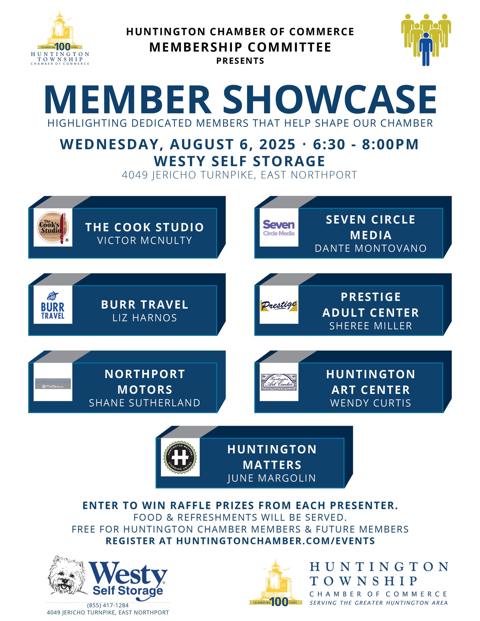 Huntington Township Chamber of Commerce Member Showcase - FREE