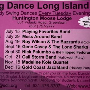 Swing Dance Long Island Tuesdays at The Lodge - Huntington
