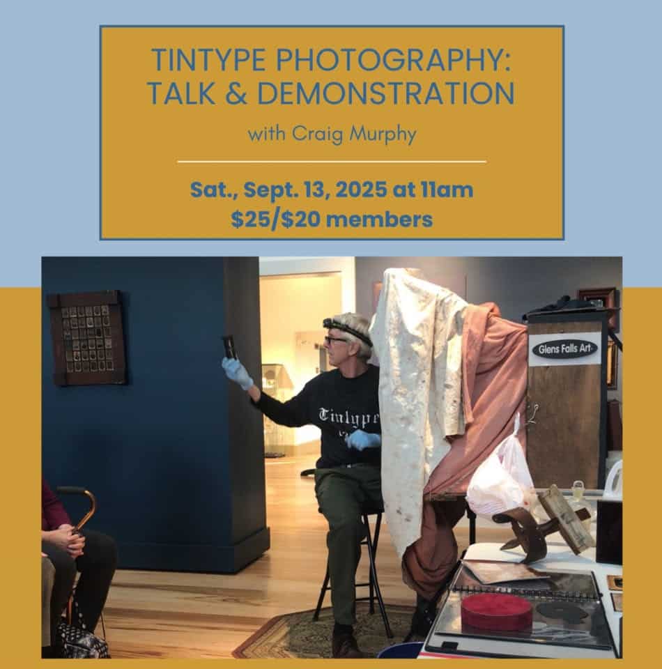 Tintype Photography: Talk and Demonstration
