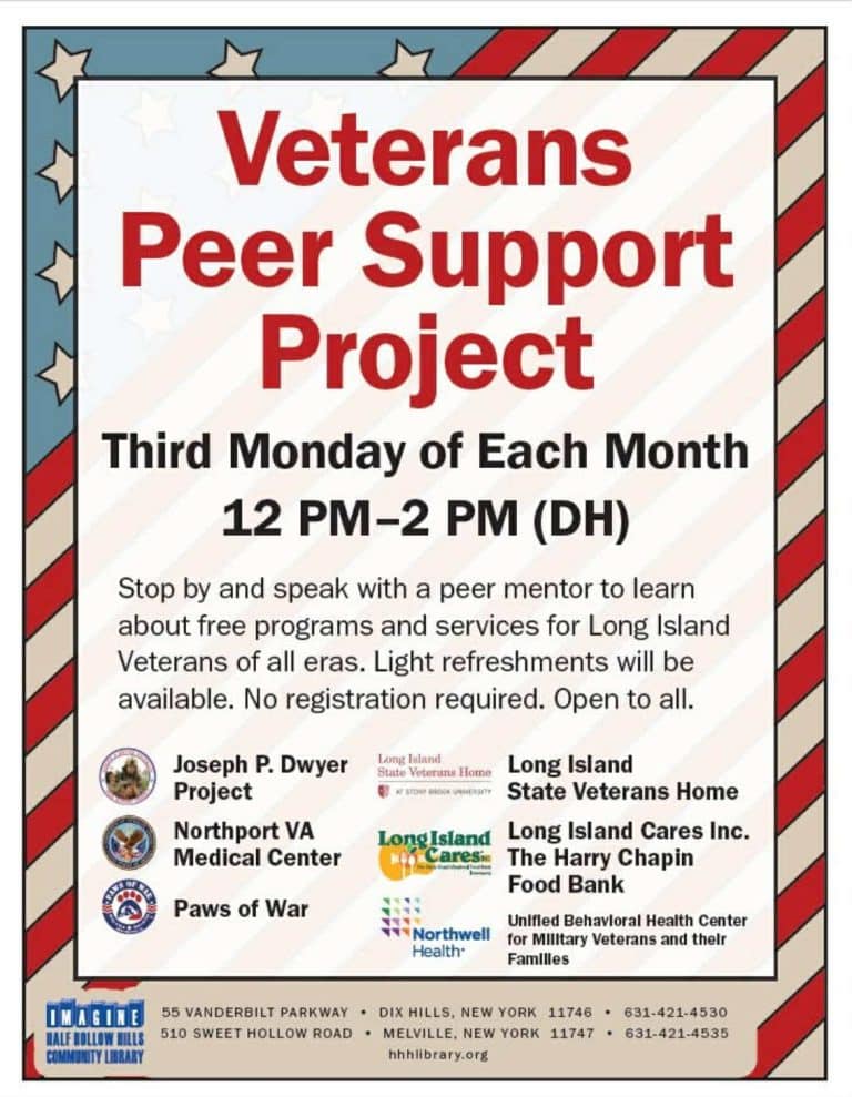 Veterans Peer Support Project - FREE