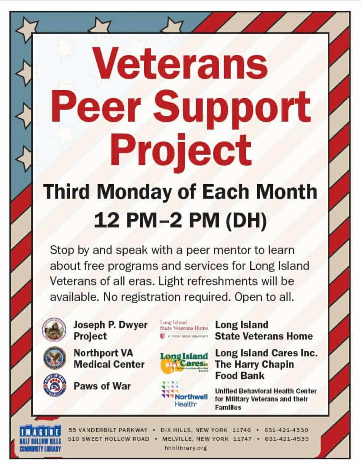 Veterans Peer Support Project - FREE