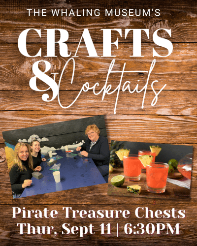 Crafts and Cocktails: Pirates Treasure Chests 21+