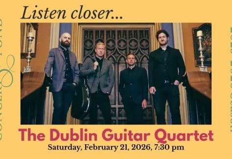 Concerts By The Pond: Dublin Guitar Quartet: Stravinsky's Rite of Spring
