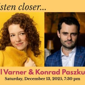 Concerts By The Pond: April Varner and Konrad Paszkudzki