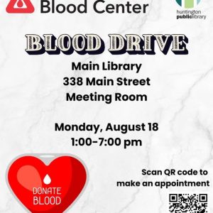 Blood Drive - Huntington Public Library