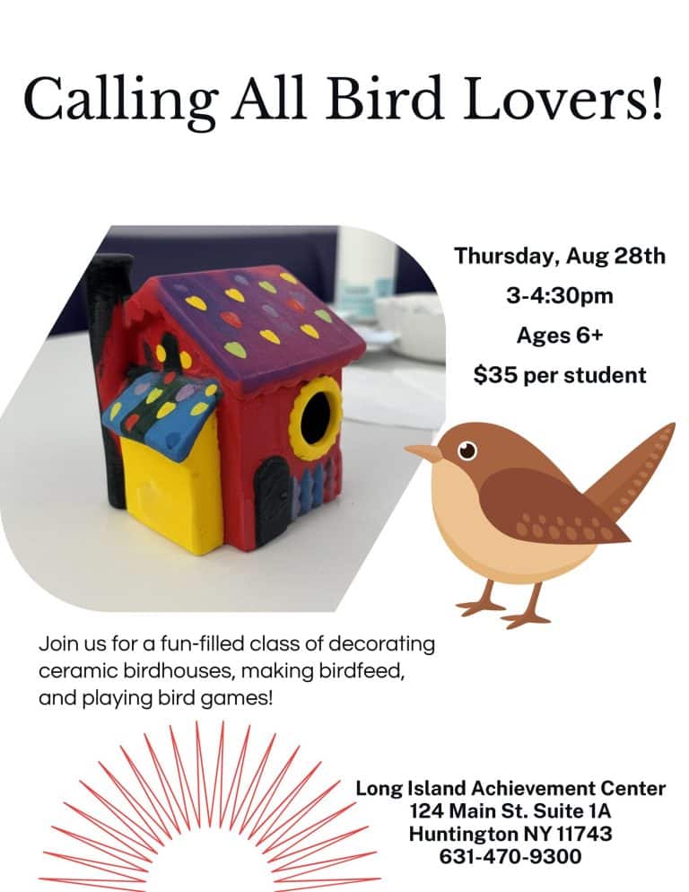 Make a Ceramic Bird House - Ages 6+