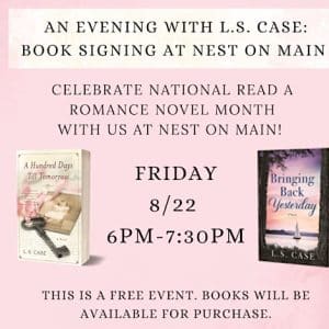 Meet and Greet with Cozy Romance Author L.S. Case - FREE