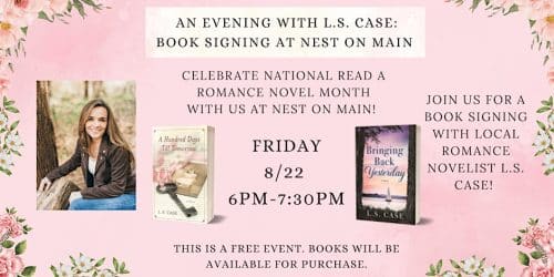 Meet and Greet with Cozy Romance Author L.S. Case - FREE