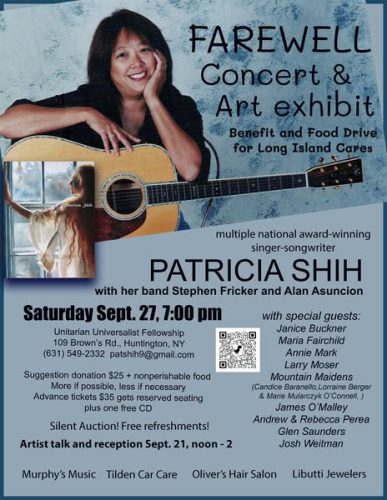 Patricia Shih Farewell Concert and Art Exhibition