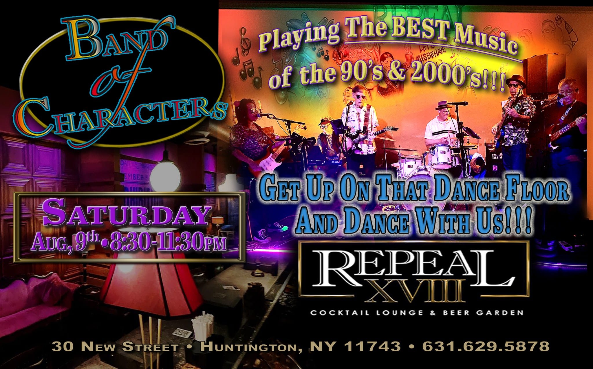 Band of Characters LIVE at Repeal XVIII - FREE