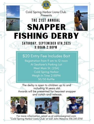 The 21st Annual Snapper Fishing Derby