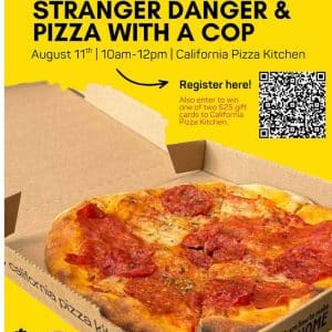 Stranger Danger - Pizza With A Cop