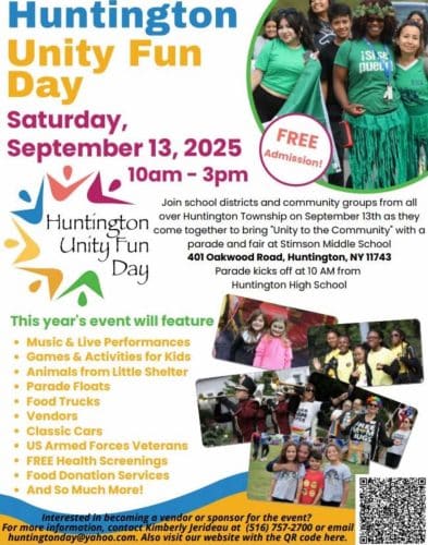 Huntington Unity Fun Day - FREE