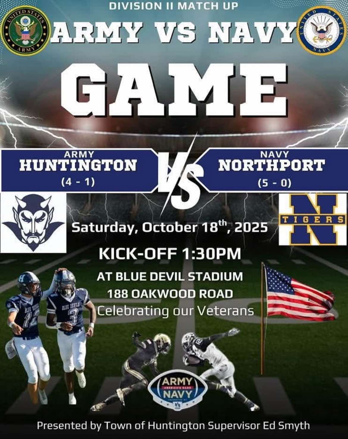 Annual High School Army/Navy Football Game – FREE 2