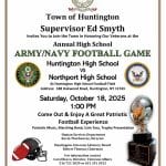 Annual High School Army/Navy Football Game – FREE