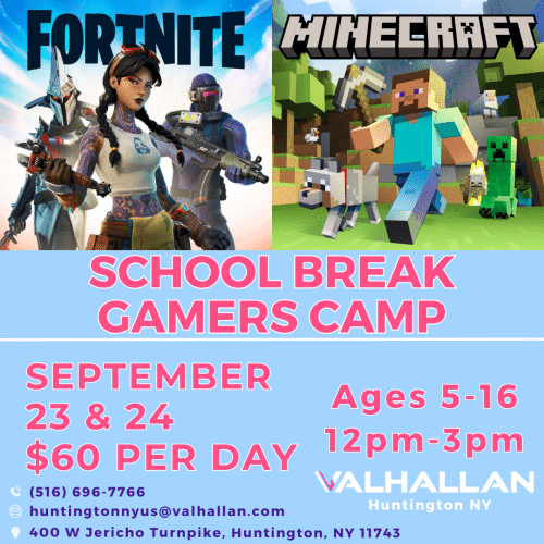 School Break Gamers Camp at Valhallan!