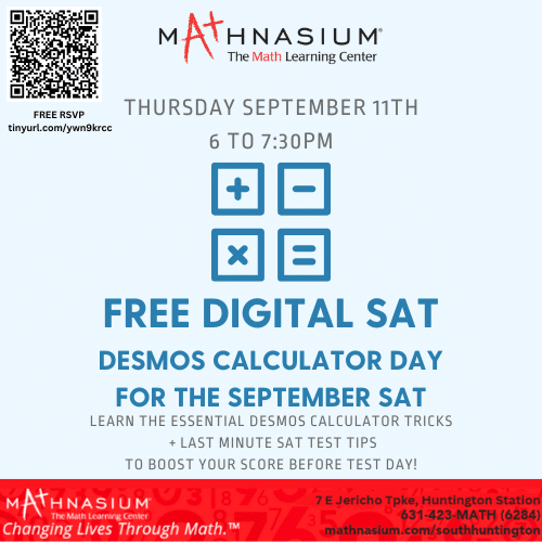 FREE Digital SAT Desmos Day for the September SAT