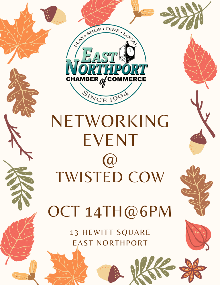 East Northport Chamber of Commerce Networking Event - FREE