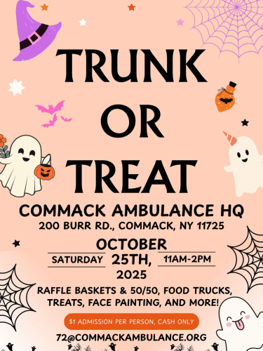 Trunk or Treat - Commack Ambulance