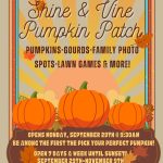 Shine and Vine Pumpkin Patch