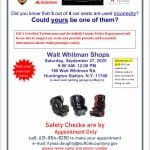 Car Seat Safety Checks – Suffolk County Police Department 2nd Precinct – FREE